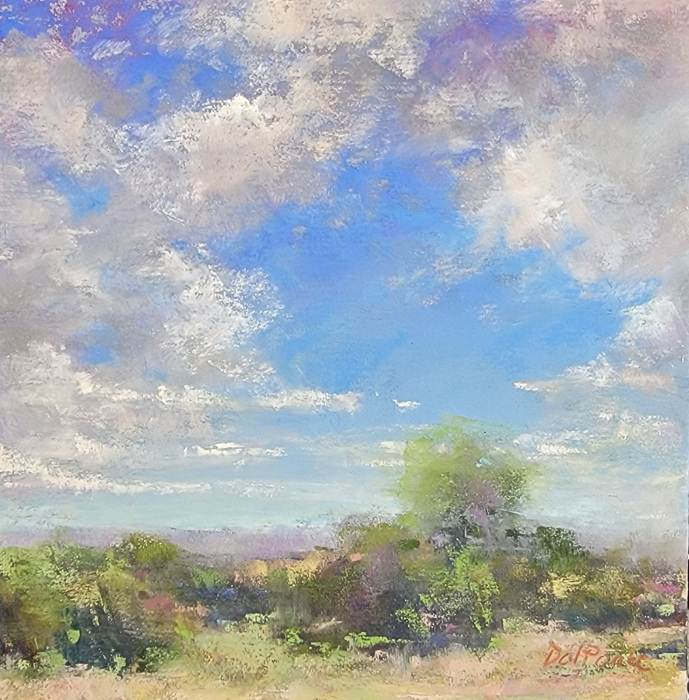 Susanna DalPonte, "San Rafael Swell", Pastel, $250