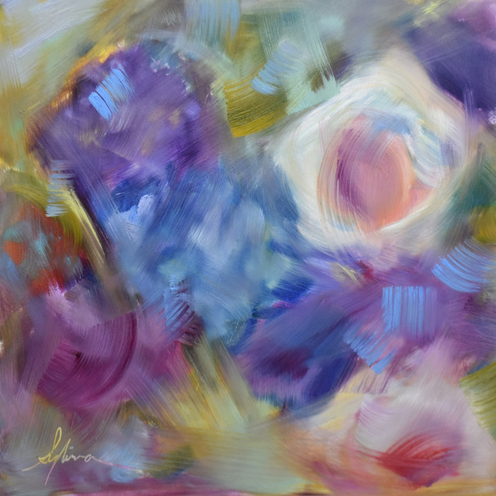 Sylvina Rollins, "The Lost Ones", Oil, $680