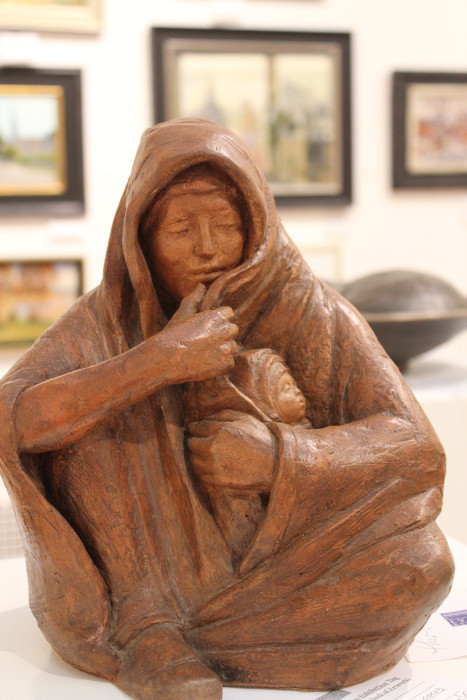 Susan Zurles, "Nomad III", Terracotta, $1,250