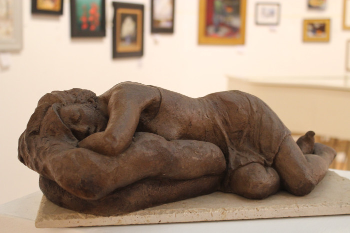 Susan Zurles, "Sweet Dreams", Terracotta, $1,150
