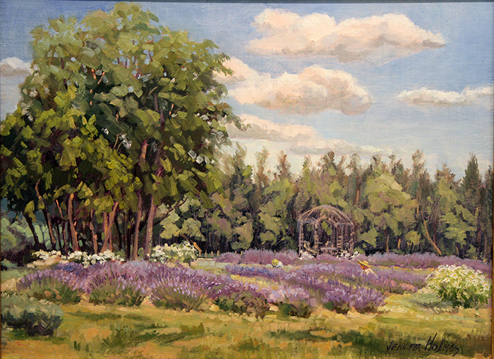 Holmes Jennifer Lavender Picking