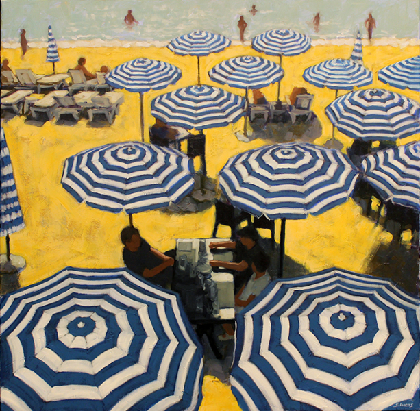 Lucas Sarah Stifler sur la plage nice