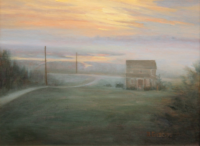 Gilberto-Foggy-Sunset