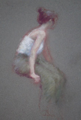 Joann Ballinger, "Grace", Pastel, 6x8, $1,200