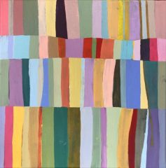 Teri Banas, "Color Field #1", Acrylic, 14x14, $500