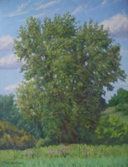 Mike Berlinski, "Granby Summer", Oil, 18x14, $800