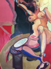 William Butcher, "The Vanity Mirror", oil, 36x48, $4,500