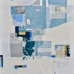 Deborah T. Colter, "Carefree Days", mixed media, 36x36, $4,200