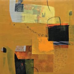 Deborah T. Colter, "Coming Around", mixed media, 30x30, $3,000