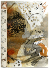 Carol Dunn, "Finding My Way", Mixed Media, 14x12, $150