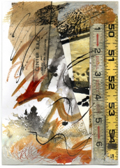Carol Dunn, "Losing My Way", Mixed Media, 14x12, $150