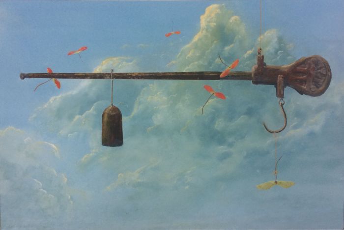 Earl Grenville Killeen, "In the Balance", watercolor, , $2,600