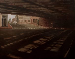 Pamela Reese, "SONO Underpass", Oil, 16x20, $1,500