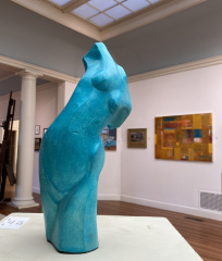 Susan Zurles, "Melody", plaster, 16x6x6, $785