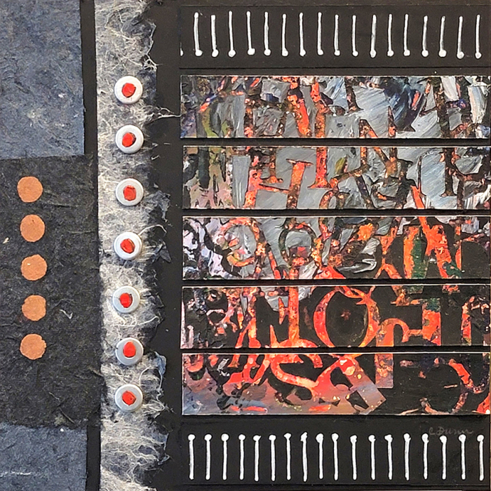 D. Carol Dunn, "Spell Your Cast on Me", mixed media, $175