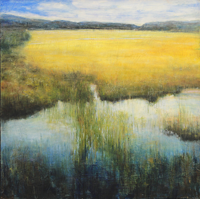 G. BJ Gaynor, "Marsh Light II", oil, $950