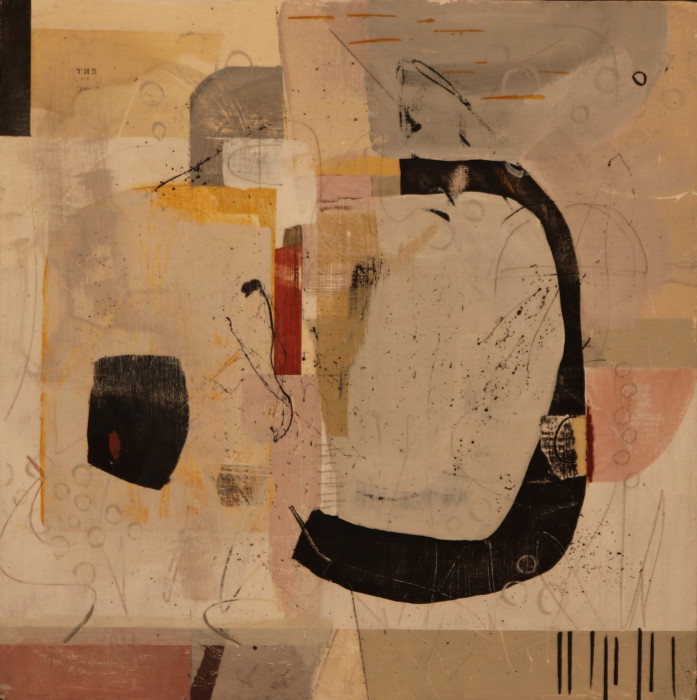 C. Anne Coffey, "Everybody Knows", mixed media, $450