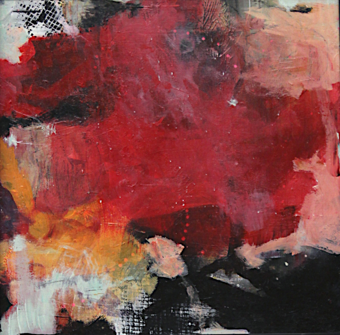 Crystal MacLean, "No Such Thing As Perfect", acrylic, $350