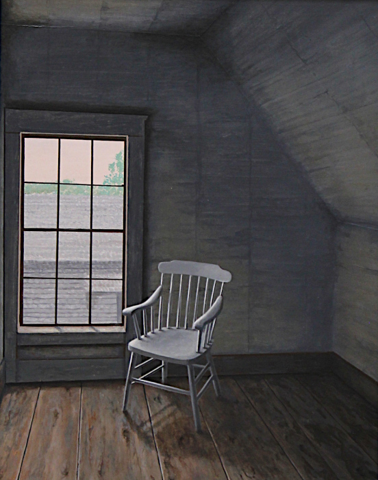 S. Len Swec, "From Christina's World", acylic, $1,300