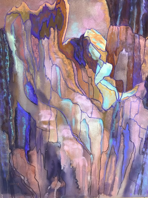 G. Linda Gotta, "Timber", pastel, $1,500