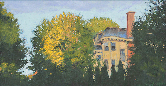 P. Mark Patnode, "Evening Glow", oil, $1,200