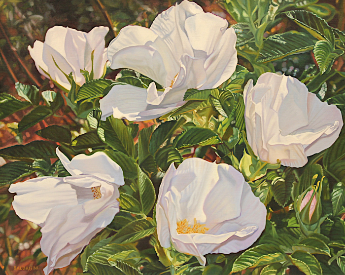 B. Paul Baldassini, "Blowin' In The Wind", oil, $1,800