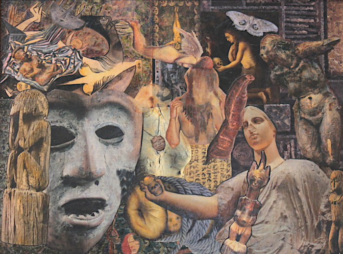 E. Paula Emery, "Ancient Memories", mixed media, $5,000