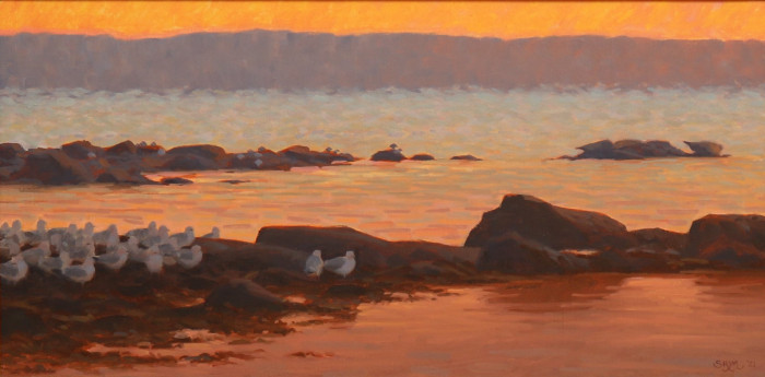 M. Sean Murtha, "Days End", oil, $1,400