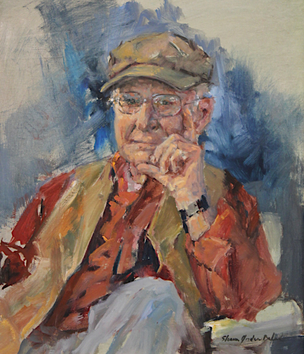 B. Sharon Jordan Bahosh, "Caputo", oil, $1,000