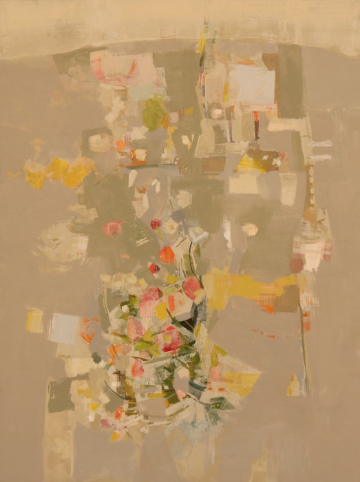 A. Susan Ahearn, "Spring Dance", oil, $2,400