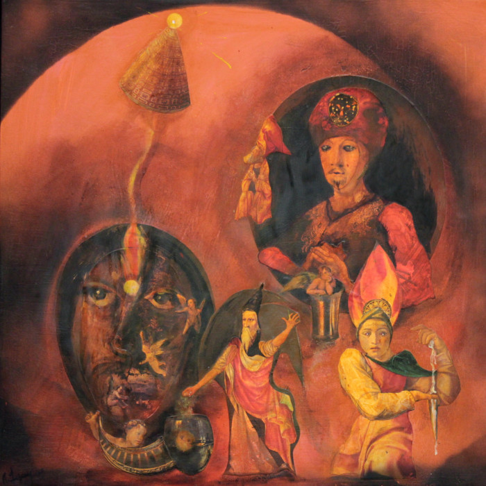 Levesque, Ralph, "The Magicians", acrylic/ mixed, $950