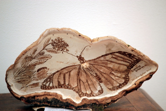 Weigle-Spier, Candice, "Monarch", fungus, $400
