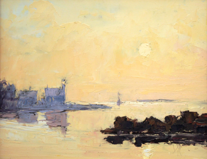 Park, Howard, "Morgan Point", oil, $900