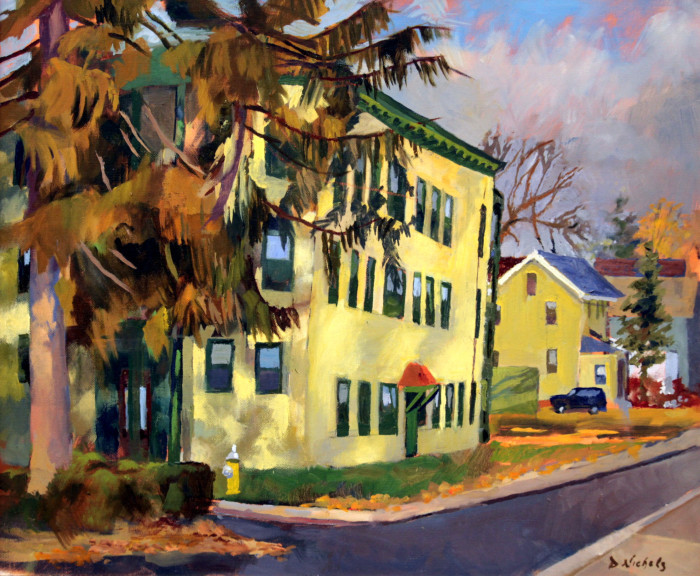Nichols, Dan, "Afternoon Shadows", oil, $1050
