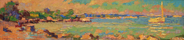 Nilsson, Leif , "Ganesh at Rams Island", oil, $3000