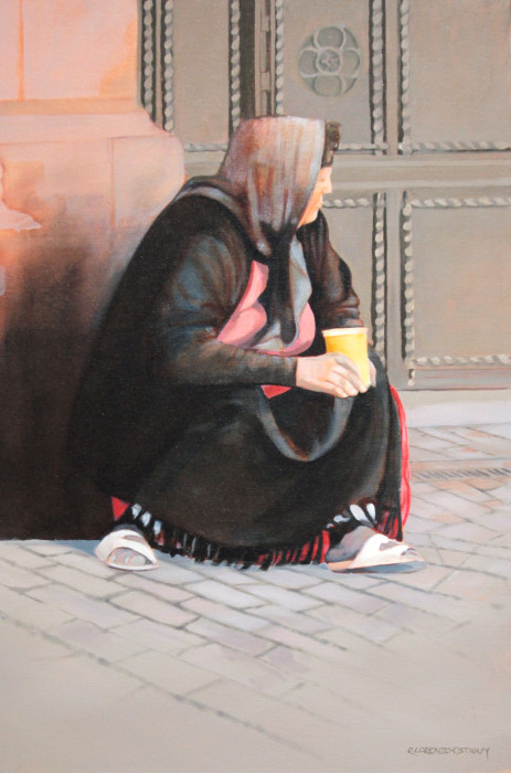 Ostiguy, Robert , "Gypsy Woman", oil, $2400