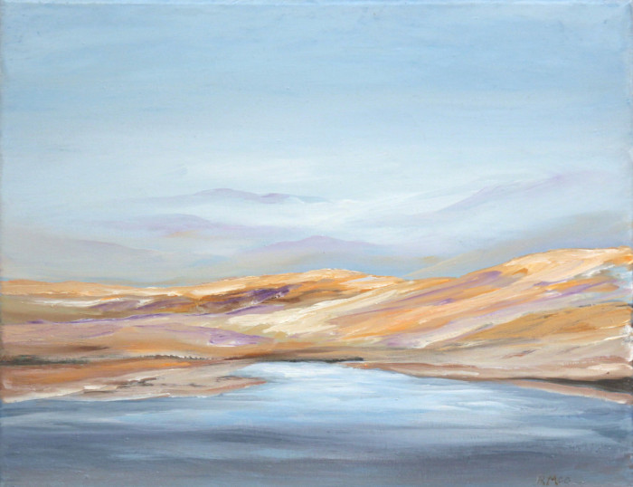 Gates, Rose Mary, "Mountain Views", oil, $375