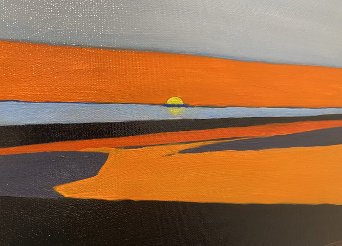 Gitchell, Kristen Delgato , "Skaket Beach I", oil, $350