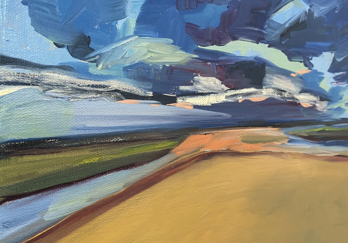 Gitchell, Kristen Delgato , "Skaket Beach III", oil, $350