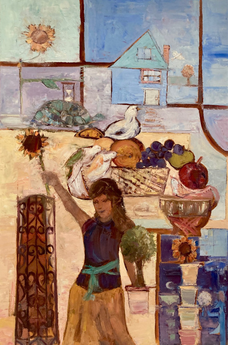 Miceli, Lisa, "Where Memories Grow", oil, $1800