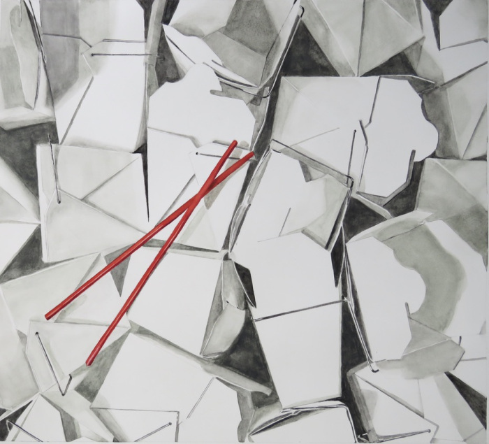 Potter, Jeanne C., "Take Out", watercolor, $2200