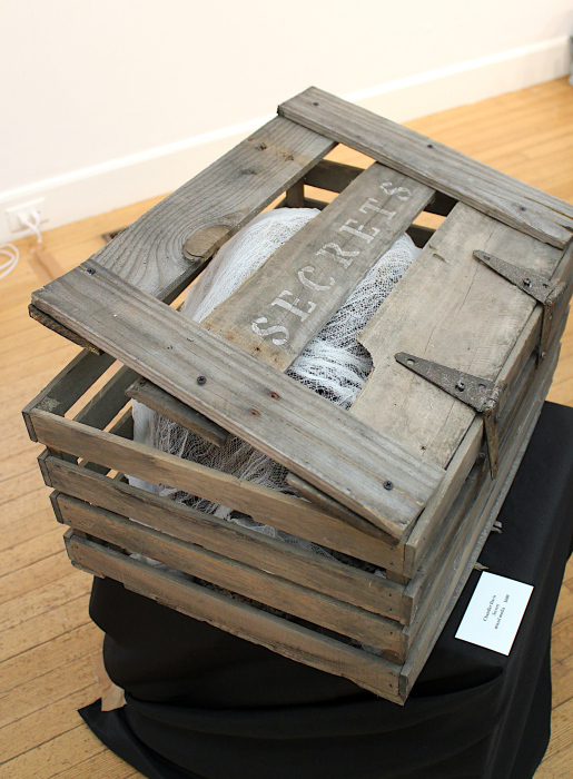 Davis, Chandler, "Secrets", mixed media, $600