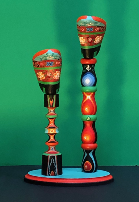 Sonnanburg, Joan, "Aspirations", mixed, wood, cardboard, $750