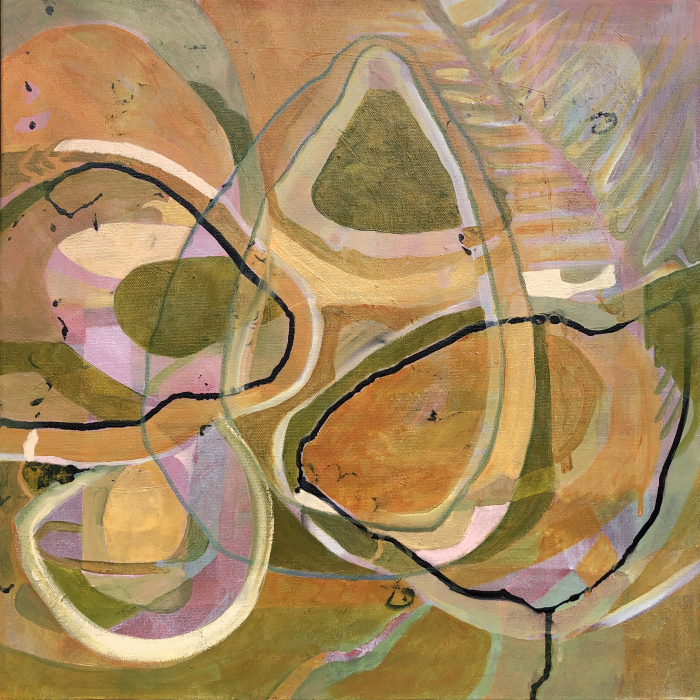 Banas, Teri, "Continuing Coonties", acrylic, $1600