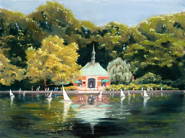Dietz Robert Kerbs Memorial Boathouse Central Park NYC