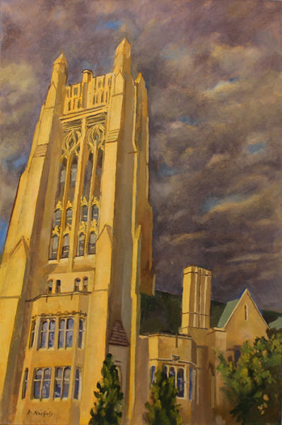 nichols Daniel h Yale near sunset