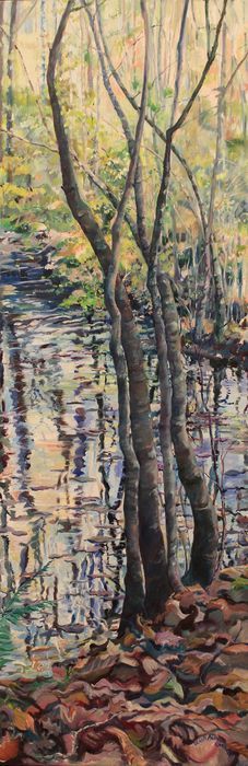 AndrewsValerieFourTreesandWoodPond