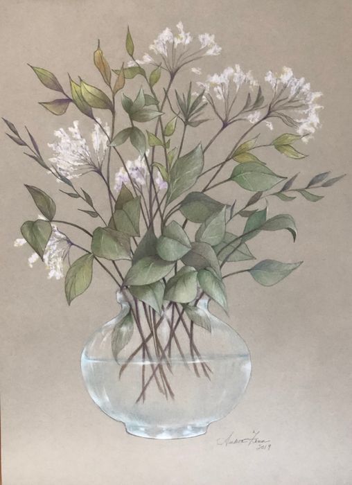 FennAndreaFlowersinaGlassVase