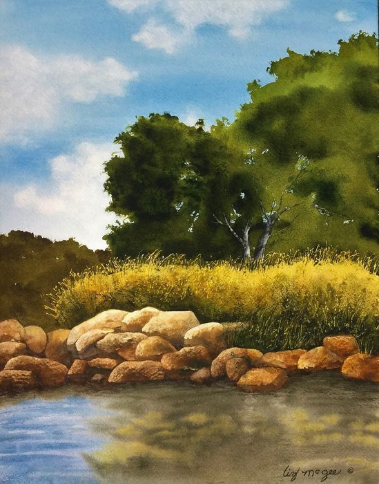 McGeeLizLazySummerDaywatercolor