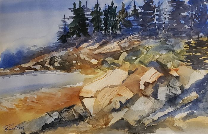 RaicikRichardBeautyintheCovewatercolor